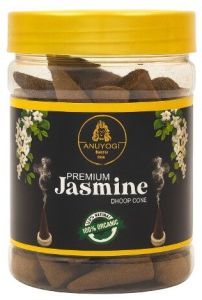 Anuyogi Jasmine Premium Dhoop Cones, Color : Brown