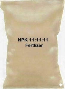 Nitrogen NPK 11:11:11 Fertilizer, Color : Brown for Agricultural