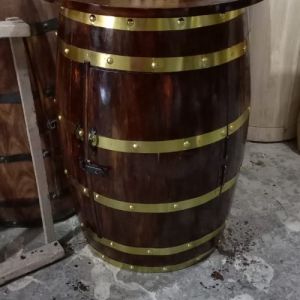 Bar Restaurant Antique Wooden Barrels