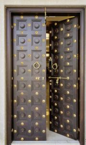 Handmade Wooden Door Temple