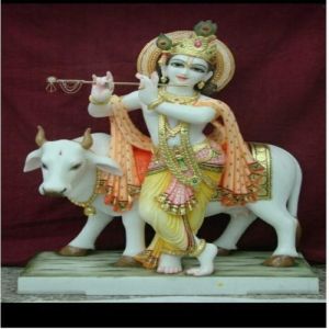 Marble Krishna Statue