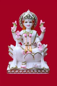 Marble Maa Laxmi Statue