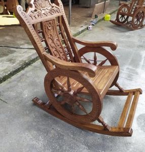 Solid Wood Rocking Chair