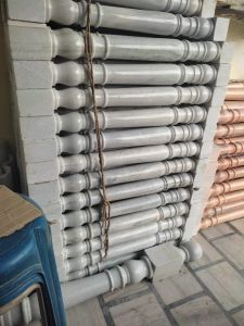 Stone Baluster Railing Pillar