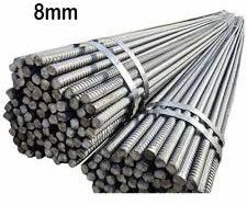 8 Mm TMT Steel Bar