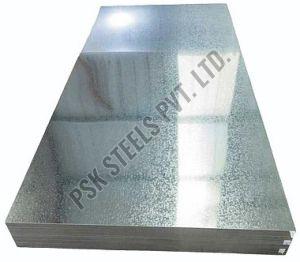 10 Mm Plain Galvanized Steel Sheet, Color : Silver