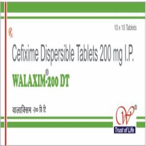 Walaxim-200 Dt Tablets, Medicine Type : Allopathic