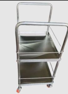 2.5ft Stainless Steel Clinical Medicine Trolley