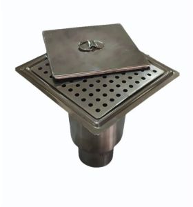 8 Inch Stainless Steel Pharmaceutical Drain Trap