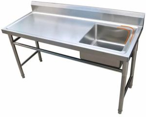 Stainless Steel Hygiene Single Table Sink