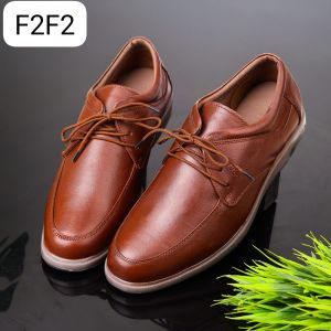 FORB Mens Brown Casual Lace Up Shoes