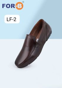 Mens Brown Leather Loafer Shoes, Brand Name : FORB