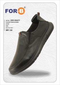 FORB Mens Classic Black Oxford Dress Shoes