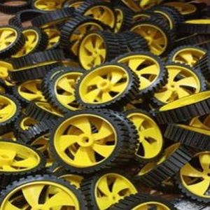 Toy Rubber Wheel 2 Inch for Diy Projects