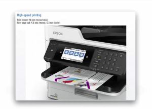 Epson Workforce Pro wf-c5790 Multifunction Printer
