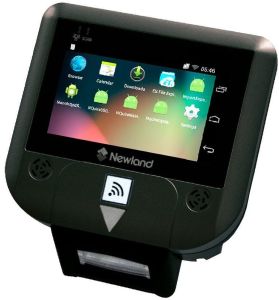 Polished Newland Nquire 351 Kiosk, Color : Black