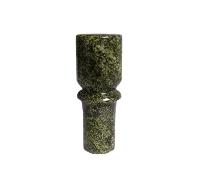  Marble Tap Handle with Brass insert- Green