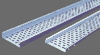 Heavy Duty Straight Flange, Inward Bend Perforated Cable Trays