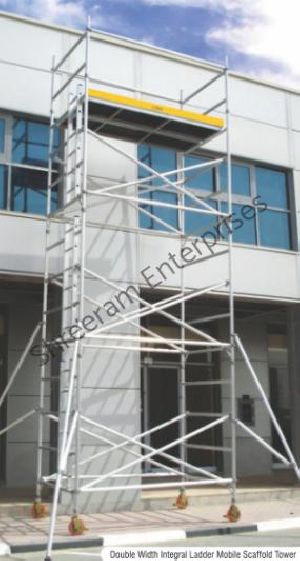 Integral Ladder Mobile Scaffolding Tower