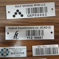 Barcoded Asset Labels
