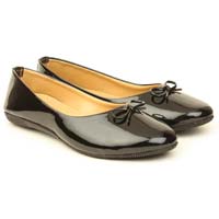Womens Black Colored Bellies shoes