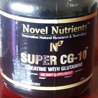 Super Cg – 10tm Creatine with Glutamine Vanilla 200 G Powder