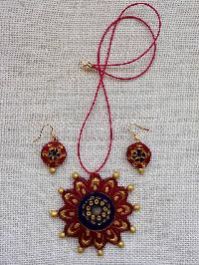 Jute Terracotta Jewellery