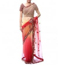 Embroidered Net Sarees