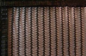 Knitted Pond Netting - Widened Edge and Brass Grommets
