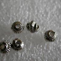 Lantern Metal Beads