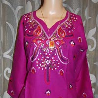 embroidered kurti