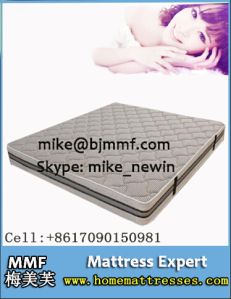 Compressed Vacuum Packed Mattress Memory Foam Mattress With Pillow Top
