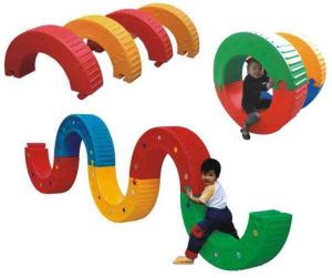 Kids Plastic Balance Board Round Bridge