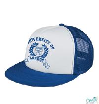 Blue Baseball Cap with Logo
