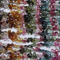Heart Shape Tourmaline Gemstone Beads