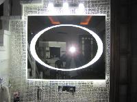 backlit mirror