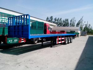 2/3 Axle Flatbed Semi Trailer