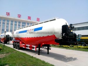 3 Axle Bulk Cement Transport Semi Trailer (50CBM)