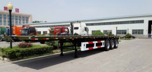 3 Axle Flatbed Semi Trailer