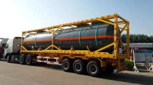 Container Semi Oil Tank Trailer