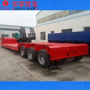 150ton 3 Lines 6 Axle Low Bed  Semi Trailer