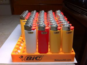 Solid Colors Disposable Lighter , Bic Lighter , Gas Flint Lighter