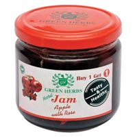 Apple with Rose Herbal Jam