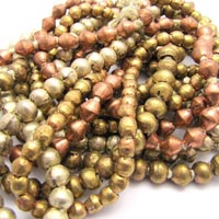 brass metal beads