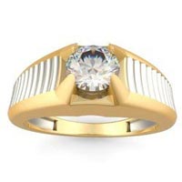 Gold Solitaire Rings