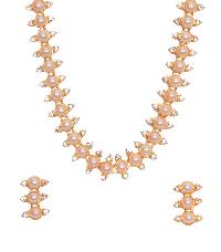 Jack Jewels Gold Plated Pearl Necklace