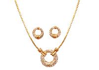 Jack Jewels Gold Plated Round Necklace