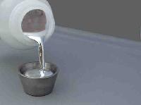 Silver Metallic Liquid Mercury