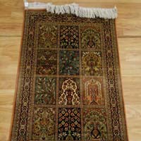 Kashmir Handmade Silk Carpet