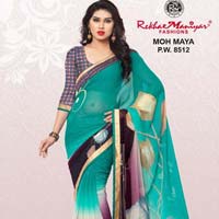 RekhaManiyar Fashions Chiffon Fancy Printed Saree 8512